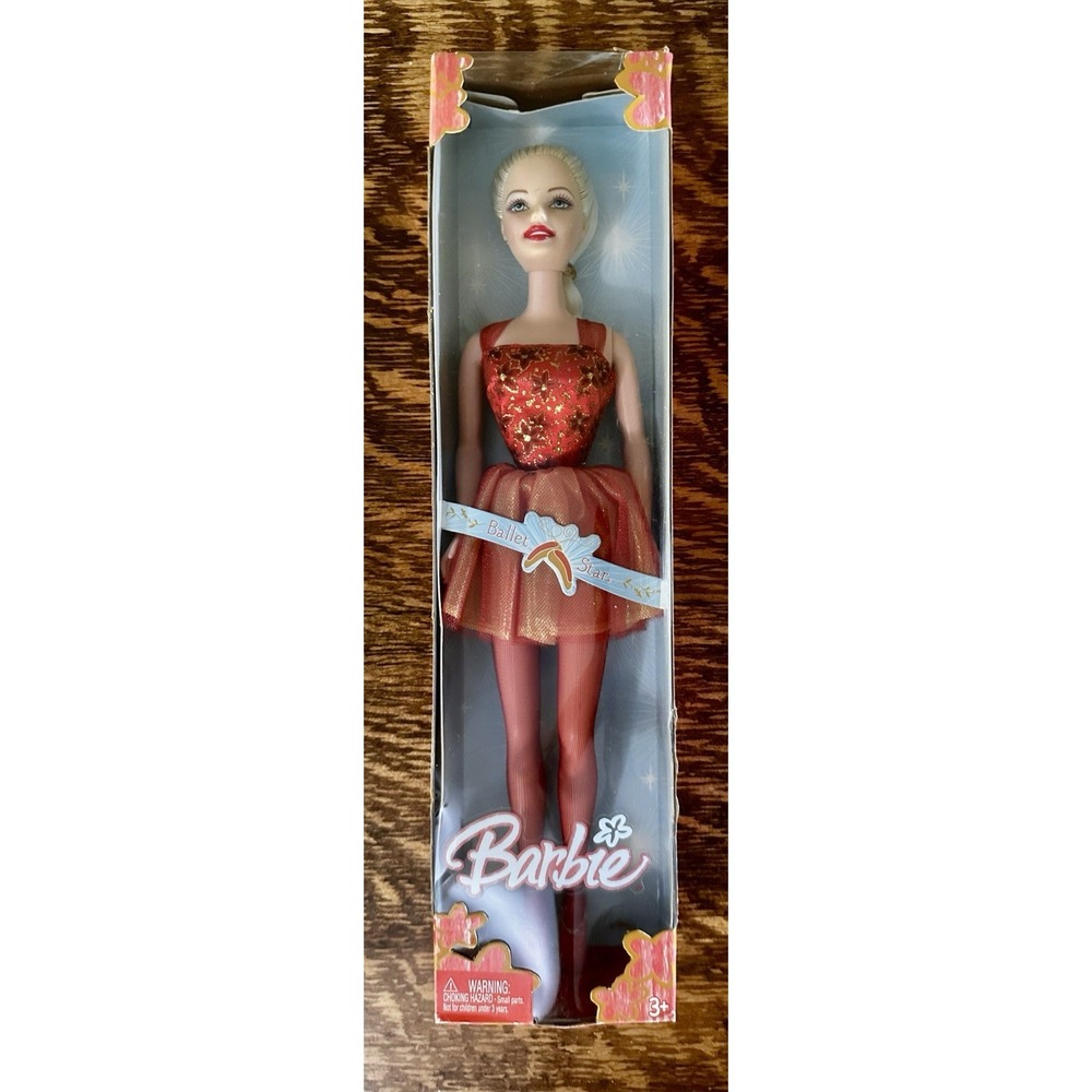 Ballet Barbie Star Doll Mattel 2005 No. J4029 New In Box